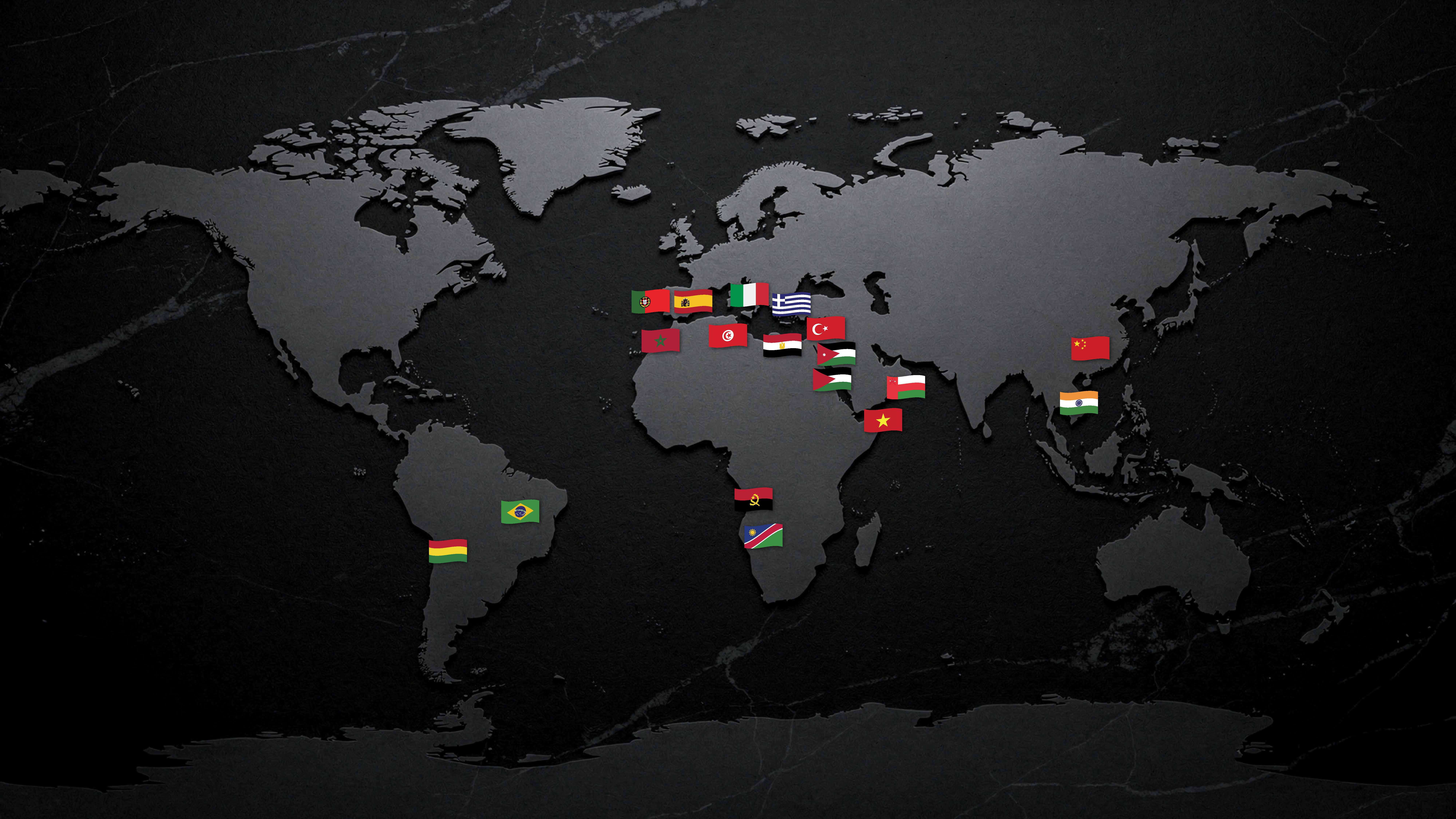 CENTRIX global sourcing network map